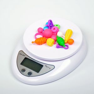 NEW 5kg 1g Portable Digital Scale LED Electronic Scales Postal Food Balance Measuring Weight Kitchen LED Electronic