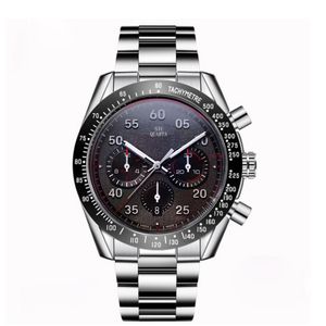 DESIGN 2022 New Luxury Men Watch Racing 6 Needle Fashion Sport Quartz Watches Stop Reloj Relogio Clock Wristwatches