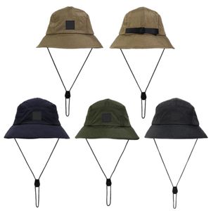New Style Bucket Hat Foldable Fisherman Hats Unisex Outdoor Sunhat Hiking Climbing Hunting Beach Fishing Caps Adjustable Men Draw 322O Cvsnn