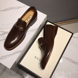 A Original New British Vintage Men Causal Shoes Handmade Formal Luxury Designer Dress Leather Shoes Tassel Business Wedding Loafers Oxfords Slip On