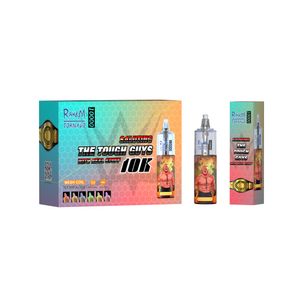 Original Randm Tornado 10K Puffs Disponibla E Cigaretter Nytt presssystem Laddningsbart vape