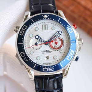 ONEGA Luxury Watches armbandsur Designer Commodity Men's Leisure 300 Automatisk mekanisk klocka