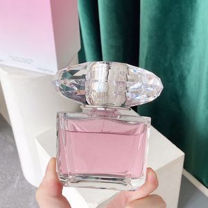 Perfume Feminino Fragrância Desodorante rosa eau de toilette longa duração 90ml cheiro incrível Entrega Rápida Grátis
