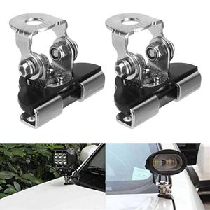 Other Lighting System Car Headlight Holder LED Light Clamp Spotlight Stand Bar Bracket Tool Off Road x4 Auto Accessories For Boat Marine Un