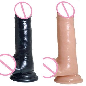 Nxy Dildos Dongs Masturbation Device Strong Model False Penis Female Simulation Male Doll Manual Suction Cup Fun Products 220507