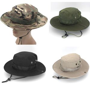 Berretti US GI Military Boonie Bush Jungle Hat Army Combat Poliestere Cotone RipstopBerets