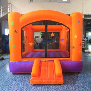 Entrega gratuita de porta atividades ao ar livre multi-cor inflável bounce house pastel casamento bouncer castelo saltitante