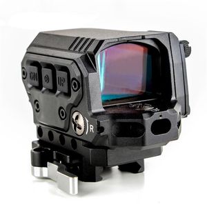 Hunting R1X aimpoint Holographic Red Dot Optic Sight Tactical Reflex scope With Para Fuzil IR Function Airsoft Rifle Scope289Z