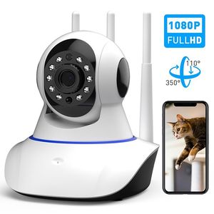 IP-камера 2MP 3MP 360 Shake Head Remote Camera Baby Monitor Home Security 1536P Беспроводная двусторонняя аудио CCTV видеокамеры