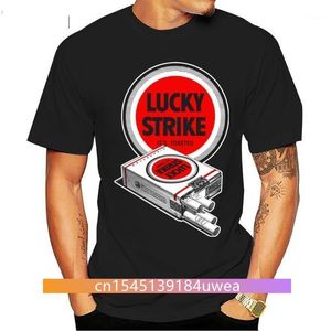 T-shirt da uomo Lucky Strike Retro Tabacco Tabaccheria Sigaretta T Shirt Harajuku Top Moda Classico Regalo unico 019816