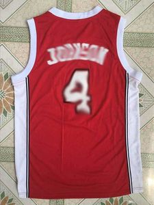 Basketbol Formaları Mens Üniversitesi Larry Johnson Anderson Hunt Greg Anthony Unlv College Erkekler Basketbol Forması S-XXL