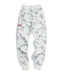 Wiosna Autusze nowe męskie Camo Casual Casual Spodnie Czarno -białe, świetliste luminous luminous Hip Hop Pants Bezpłatne wysyłkę 6fo