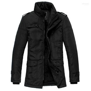 Мужской пакет бренд Parkas Brand Winter Jacket Мужчины, сгущающие повседневные хлопчатобумажные куртки.