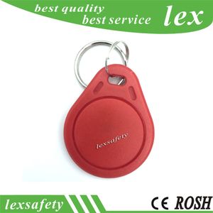 (100 pcs/lot) RFID 125Khz Writable Smart Keychains Card Rewritable EM4305 Proximity keyfobs token Tags Access control plastic key fob