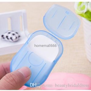 2 Days Delivery!!! 20 Pcs/Box Disposable Fragrant Travel Portable Hand Bath Scented Slice Sheets Foaming Disinfecting Paper Soap Cleaning Soap Sheet FY6023