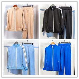 Men's Tracksuits Palm Fashion Trend Side Stripes Couples Sportswear Casual Suits Angels 02