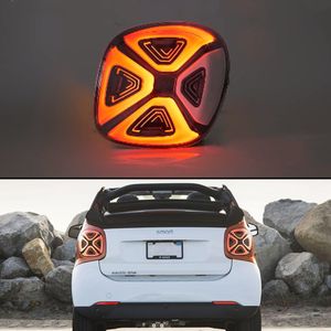 Car Led Tail Light Rear Lamp Accessories For M-ercedes Smart 453 fortwo /Forfour Running Fog Turn Signal Automobile Taillight