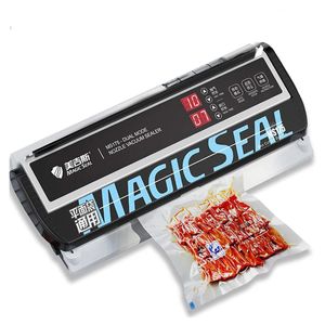 MAGIC MS175 Commercial Vacuum Food Sealing Machine Sealer Household Dry Wet Oil Powder Granule Packaging Machine High Efficiency