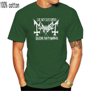 T-shirts voor heren Mayhem Orthodox Black Metal T-shirt T Shits Drukken Korthuls Casual O-Neck Katoen met korte mouwen