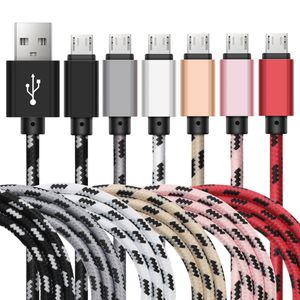 Standard-USB-Schnellladekabel 6FT 3FT Typ C-Kabel Datensynchronisierungskabel für Samsung S9 Moto LG Android-Ladekabel Huawei Xiaomi