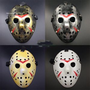 Party Masks Halloween Horror Jason Mask Hockey Cosplay Killer Horror Scary Party Decor Mask Christmas Masquerade Masque V for Vendetta