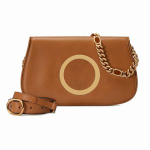 Top-Qualität Handtasche Mode Schulter Umhängetasche Umhängetasche Echtes Leder Goldkette Handtaschen Tragetaschen Mini Geldbörsen Brieftasche 5 Farben