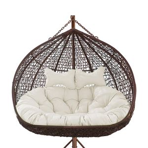 Poduszka/dekoracyjna poduszka krzesło huśtawka poduszka podwójna spodek wiszący koszyk rattan fotelik hamak hamak odpoczynku opakowanie opakowanie/dekorati
