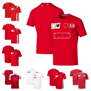 F1 T-shirt Nowy sezon Formuła 1 Drużyna mundury Tops Driver Racing T-shirts Summer Szybkie suche fanów T-koszulka Modna koszulka samochodowa