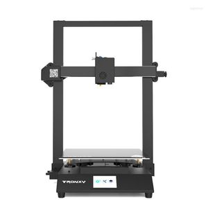 Yazıcılar Tronxy XY-3 Pro V2 3D Yazıcı Baskı ile 300 400mm Açık Kaynak Sessiz Ana Tahta Çıkarılabilir BMG Doğrudan EkstrüderPrinters ROGE22