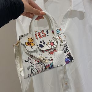 Bolsas de designer de luxo de graffiti Bolsa de luxo para mulheres bolsas de crossbody para mulheres bolsas femininas bolsas de tendência e bolsas Y220802
