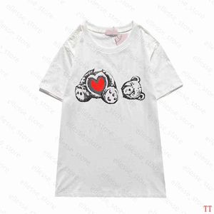 2021 Summer Fashion Mens Womens Designers T Shirts For Men's Palms Tops Luxurys Letter Brodery Tshirts Clothing Short Angels Sleeved Tee 13