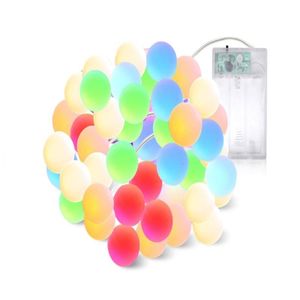 Strings LED Fairy String Lights Festoon Pvc Light Balls Srebrny drut bateria zasilana przyjęciem weselnym LEDLEDLED LEDLED