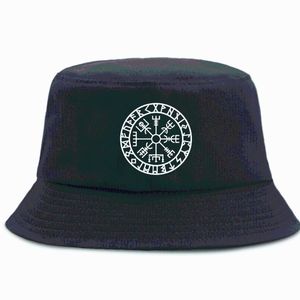 Basker vikingar mode harajuku hink hattar unisex bomull strand hatt sol skugga utomhus fiskare mössa sommar vikbar panama stil capsberets