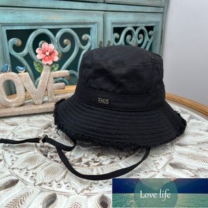 Beanie Bucket Hat Hundred Hochwertige Mode Sommer Hüte mit breiter Krempe Jacquemu Le Bob Artichaut Damen Bucket Hat