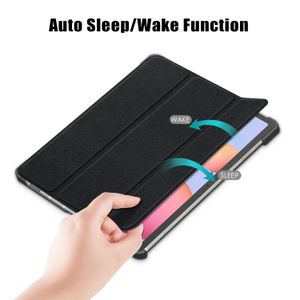 Capa inteligente para o Samsung Galaxy Tab S8 Ultra Tab S8 Plus Case Magentic Tablet Slim PU Couro Ponto Sleep