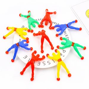 Funny Flexible Climb Men Sticky Wall Toy Kids Toys Party Favor Climbing Flip Plastic Man Toy For Children Attractive Classic Gift