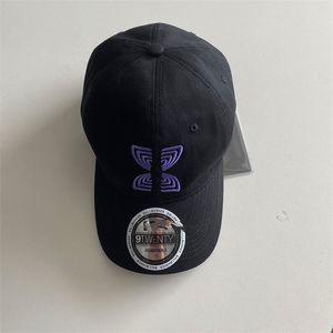 Pop Up Capsule Limited Purple Caps Butterfly Embroidery Magnet Peaked Baseball Cap Kenijima Same Fashion Casual Accessories