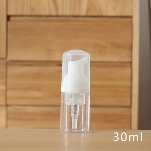 1oz 30ml foaming face wash bottle hand liquid soap foam dispenser bottle pump plastic wholesale DH8500