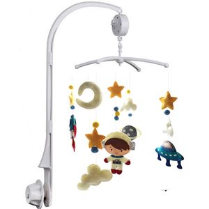 Baby Mobile Rattles Toys 0-12 Months for born Crib Holder Bed Bell Toddler Room Decoration Kids Handmade Toy Gift 220428