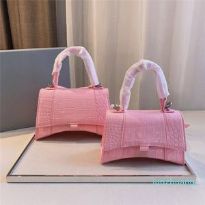 Wholesale pattern pink resale online - Designer Women bags luxurys crossbody Shoulder bag fashion handbag Alligator Pattern lady Purse black and pink Versatile classic
