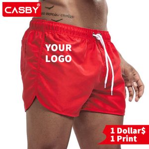 Summer Mens Swimwear Shorts Brand Beachwear Sexy Swim Trunks Men Swimsuit Low Waist Breathable Beach Wear Surf 220609