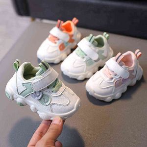 Baby flicka skor 1 2 3 4 år gammal vår höst spädbarn skor pojke sneakers sammet varma barn vinterskor för flicka lägenheter mjuk sula g220517