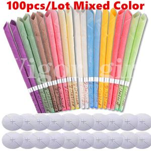 100pcs lot Mixed Color Ear Wax Cleaner Ear Care Supply Taper E ar Candles Fragrance Candling Ears Candle