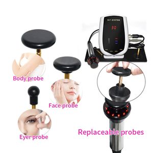 RF Face Eye Care Beauty Machine Mono Polar Radio Frequency Facial Lifting Tightening Skin Rejuvenation Anti Aging Wrinkle Removal RF Massage LED Red Light