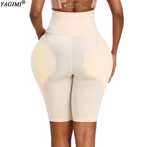 Women Hip Pads High Waist Trainer Shapewear Body Tummy Shaper Fake Ass Butt Lifter Booties Enhancer Booty Lifter Thigh Trimmer 220702