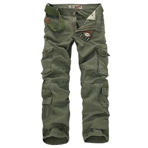 Модные военные брюки для грузовых брюк мужчины свободные мешковатые тактические брюки.
