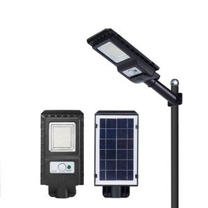 LED Solar Panel Light PIR Human Body Induction Community 156 LEDS Street Lamp Park Road Lights