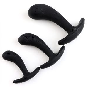 3 Pcs/Set Soft Silicone Anal Plug Gay sexy Toy Massager Can Strapon Big Toys Buttplug Dilator Female Masturbator G Spot