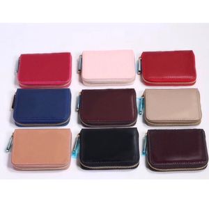 Short Wallet Card Holder summer mini coin purse shinny patent leather embossing lady wallets Designer Bags women zipper Purses Fashion mens