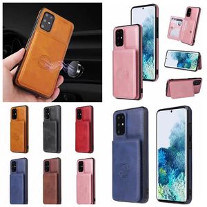 Fashion PU skórzane portfele dla LG STYLO 7 5G 6 STYLO7 MOTO G STILUS 2021 HUAWEI P40 Pro Mate 30 Pro P30 Wsparcie Uchwyt magnetycznego uchwytu na montaż samochodu magnetyczny